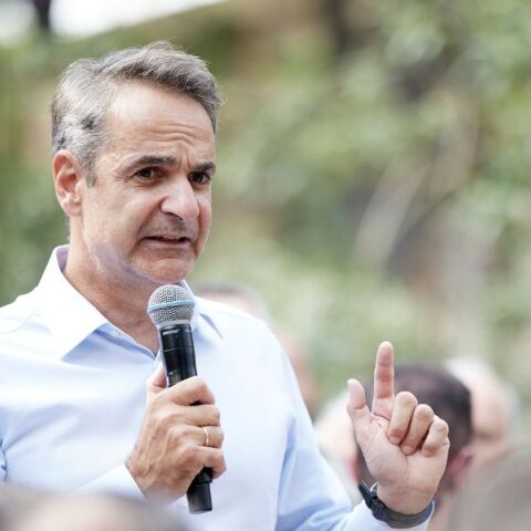 Ο Κυριάκος Μητσοτάκης 