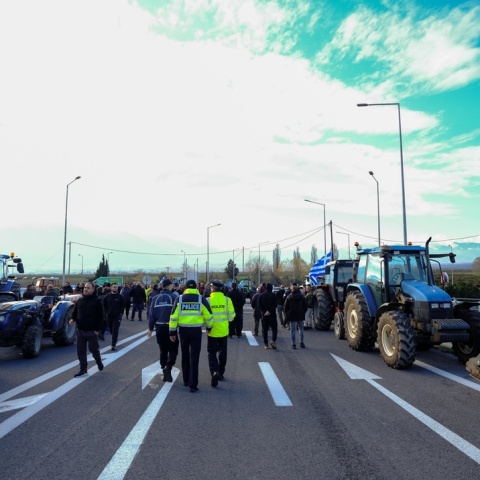 Μπλόκο αγροτών 