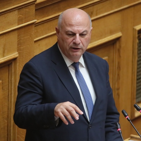 Ο υπουργός Αγροτικής Ανάπτυξης, Κώστας Τσιάρας 