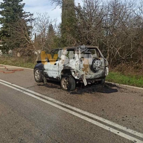 Καμένο αυτοκίνητο