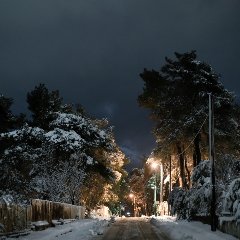 Χιόνια στον Διόνυσο
