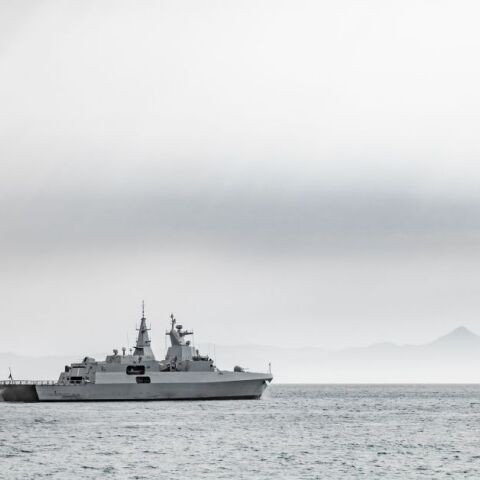 Φινλανδικό πολεμικό πλοίο σε άσκηση