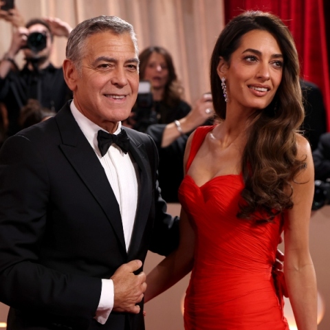 Τζορτζ Κλούνει και Αμάλ Αλαμουντίν 