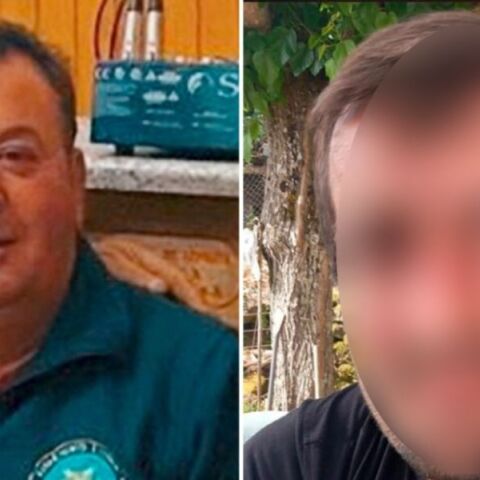 Αγρίνιο: Αριστερά το θύμα- ο πρόεδρος του Λιθοβουνίου- και δεξιά ο θύτης