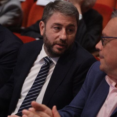 Ο Νίκος Ανδρουλάκης και ο Σωκράτης Φάμελλος