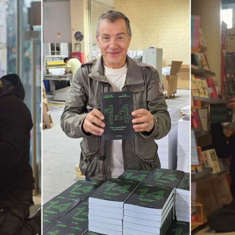 Με ένα χιουμοριστικό βίντεο, ο Γιώργος Πόπορης εισβάλλει σε βιβλιοπωλείο για να ανακαλύψει τις «14 σκιές και αλήθειες της Ελλάδας» του Σταύρου Θεοδωράκη