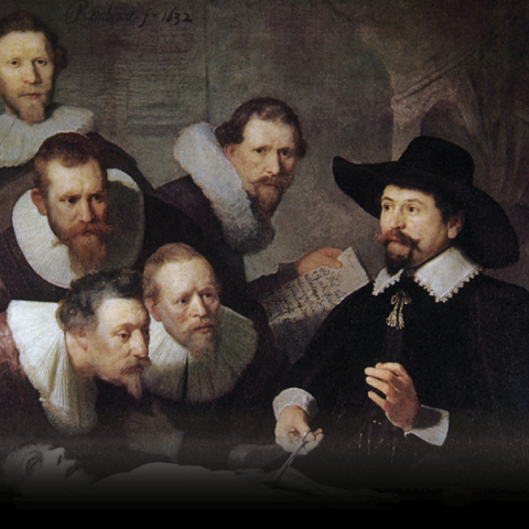 Μάθημα Ανατομιας του Δρος Νικολάες Ταλπ - Ο εμβληματικός πίνακας του Ρέμπραντ