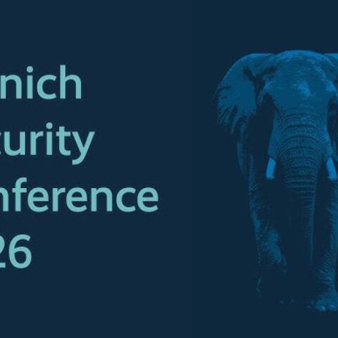 Το σήμα της φετινής διάσκεψης του Μονάχου, ένας ελέφαντας