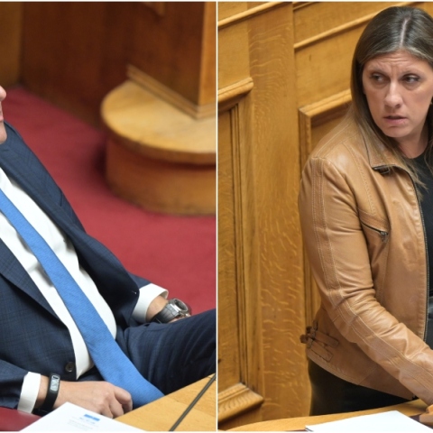 Συνεχίζεται η κόντρα Γεωργιάδη - Κωνσταντοπούλου: «Θα της κάνω μήνυση τη Δευτέρα», «μιλάμε για παρακράτος»