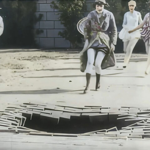 Eικονογράφηση από την ταινία Hard Luck (1921)