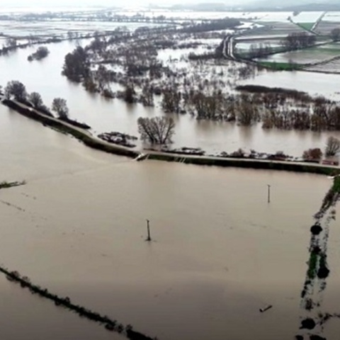 Ανησυχία στον Έβρο: Συνεχής και ανεξέλεγκτη αύξηση της στάθμης των υδάτων 