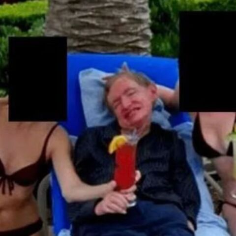 Ο Στίβεν Χόκινγκ ανάμεσα στα έγγραφα της υπόθεσης Έπσταϊν: Η φωτογραφία ανάμεσα σε δύο κορίτσια με μαγιό