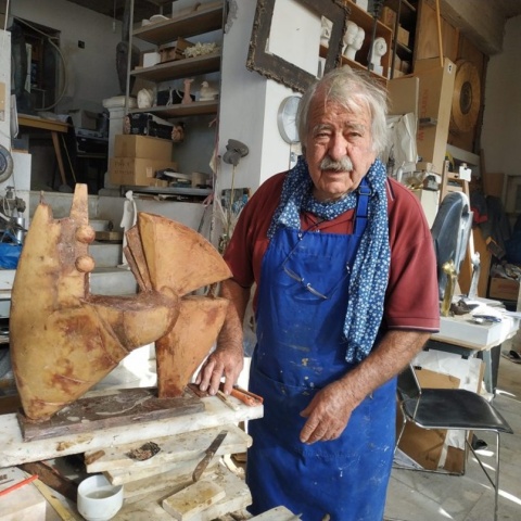 Πέθανε ο γλύπτης Χρήστος Ρηγανάς 