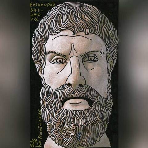 Σύγκριση  Πλάτωνα και Επίκουρου στη μυθολογία και στη φιλοσοφία