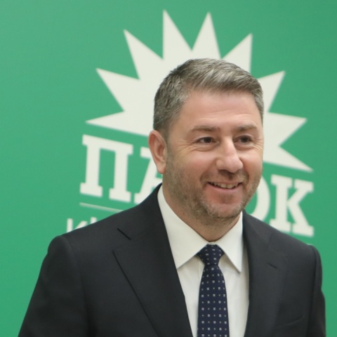 Ο πρόεδρος του ΠΑΣΟΚ, Νίκος Ανδρουλάκης