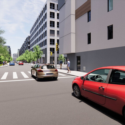 Η θέση του σηματοδότη  | Τρισδιάστατος σχεδιασμός: Χρήστος Σαραφέρας, αρχιτέκτων