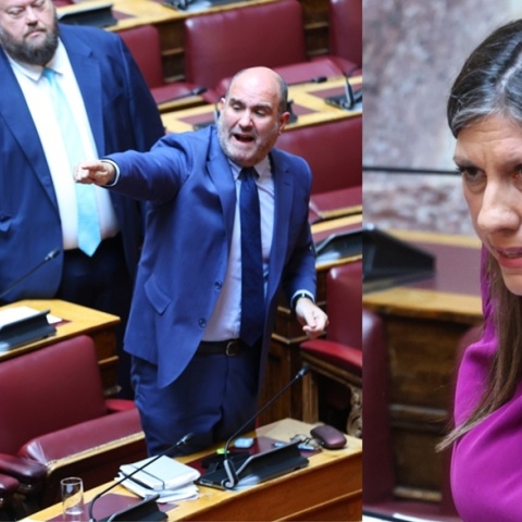 Μακάριος Λαζαρίδης, Δημήτρης Μαρκόπουλος και Ζωή Κωνσταντοπούλου 