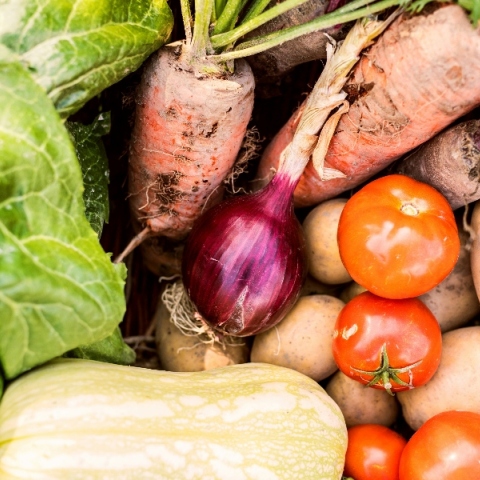 Τα λαχανικά όλα μαζί είναι καλά μόνο για τις φωτογραφίσεις...