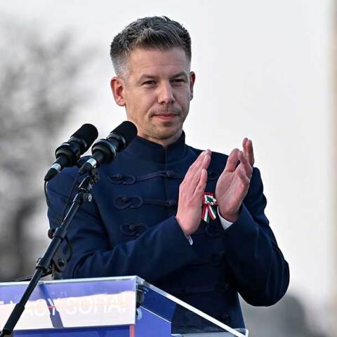 Πέτερ Μάγιαρ, ηγέτης της αντιπολίτευσης στην Ουγγαρία