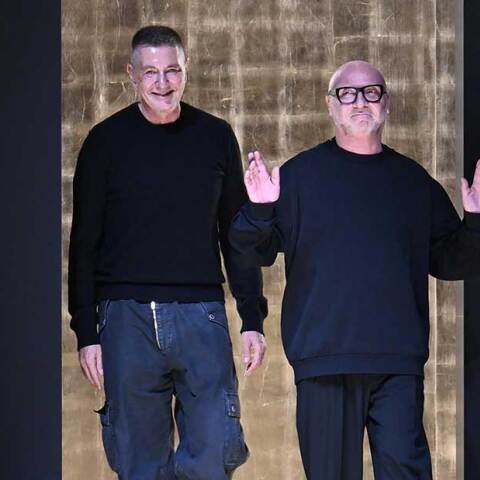 Στέφανο Γκαμπάνα και Ντομένικο Ντόλτσε σε επίδειξη μόδας