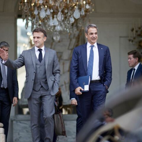 Το Ελιζέ ανακοίνωσε την επίσκεψη του Γάλλου προέδρου Εμανουέλ Μακρόν στην Αθήνα © Δημήτρης Παπαμήτσος