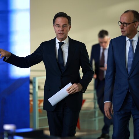 Μαρκ Ρούτε και Φρίντριχ Μερτς