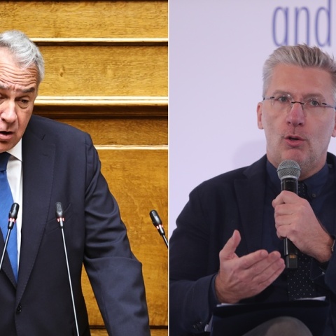 Μάκης Βορίδης και Άκης Σκέρτσος