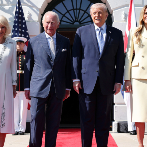 Μελάνια Τραμπ και Καμίλα 