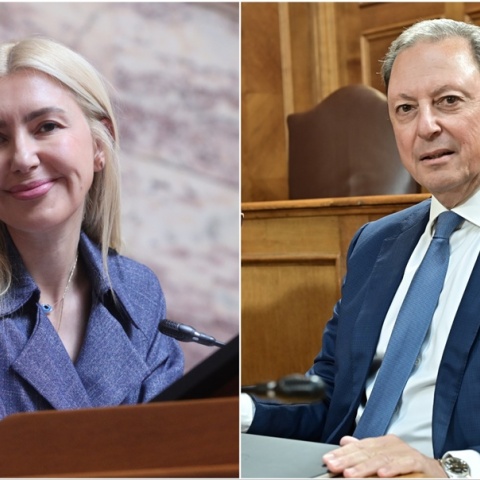 Φωτεινή Αραμπατζή και Σπήλιος Λιβανός