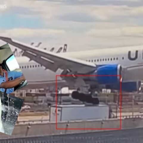 Το αεροπλάνο της United Airlines χτυπά φορτηγό κατά την προσγείωση στη Νέα Υόρκη