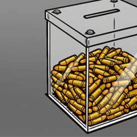 Το σκίτσο του Αρκά για την οπλοκατοχή και τους πολιτικούς