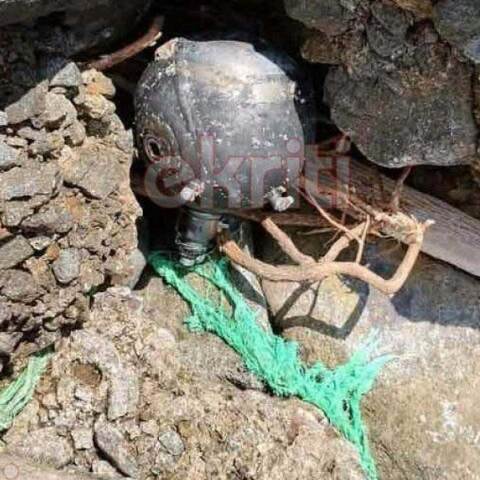Προβληματισμός και ανησυχία για τη θαλάσσια νάρκη σε παραλία στο Λασίθι