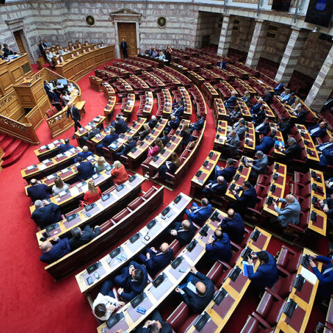 Συζήτηση στην Ολομέλεια της Βουλής © ΓΙΩΡΓΟΣ ΚΟΝΤΑΡΙΝΗΣ/EUROKINISSI