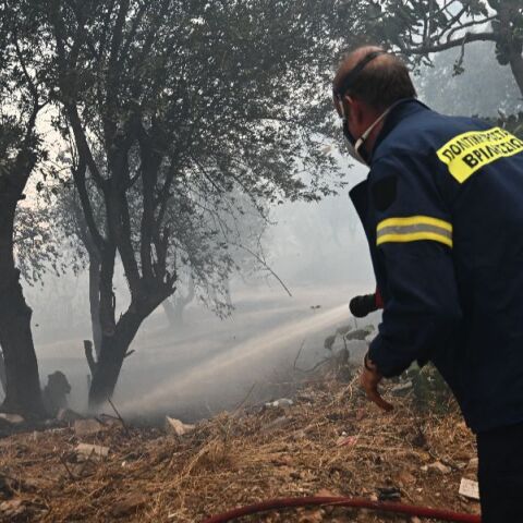 Φωτιά τώρα στη Φθιώτιδα - Επιχειρούν τρία εναέρια μέσα