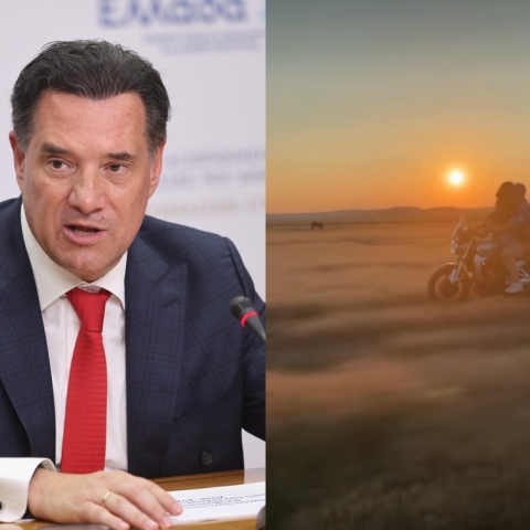 Γεωργιάδης για Ρόκκο: Απαράδεκτη εικόνα σε video clip να οδηγεί μηχανή χωρίς κράνος