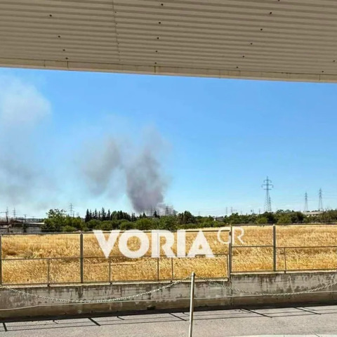 Χωρίς ενεργό μέτωπο η φωτιά στα Διαβατά Θεσσαλονίκης