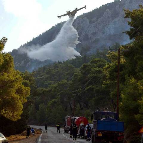 Φωτιά στη Ρόδο