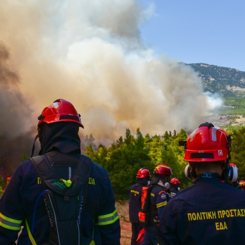 Φωτιά τώρα στη Δυτική Αττική