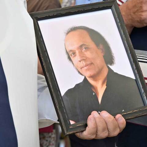 Κηδεία Λάκη Χαλκιά