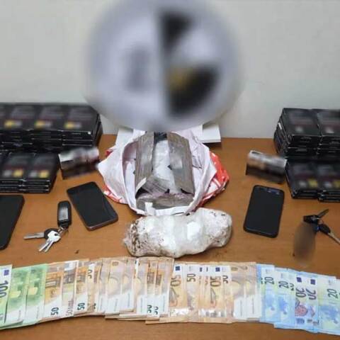Τρεις συλλήψεις για κοκαΐνη και αναβολικά στην Κρήτη