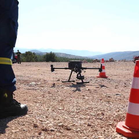 Drone της Πυροσβεστικής
