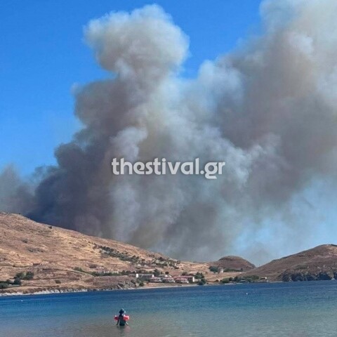 Συνελήφθη ο αντιδήμαρχος Περιβάλλοντος για τη φωτιά στη Λήμνο 