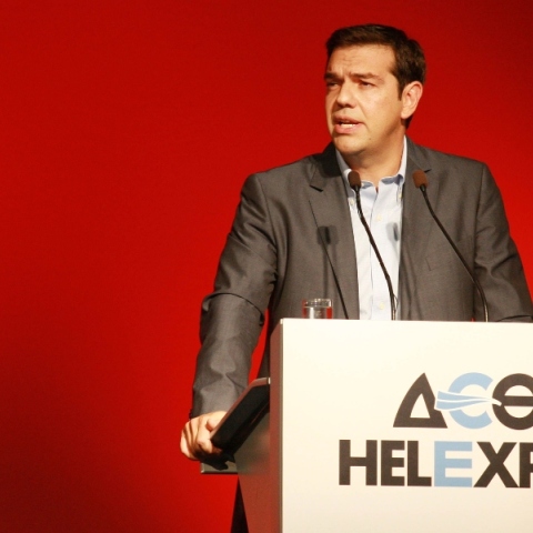 Ο Αλέξης Τσίπρας στη ΔΕΘ 2014 © ΚΩΝΣΤΑΝΤΙΝΙΔΗΣ ΓΙΩΡΓΟΣ / MOTION TEAM/ EUROKINISSI