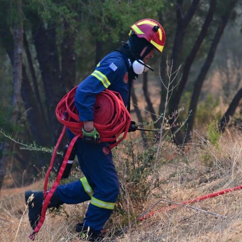 Πυρκαγιά σε αγροτοδασική έκταση στην περιοχή Αγριλιά Μεσολογγίου - Στο σημείο επιχειρούν ισχυρές επίγειες δυνάμεις και πέντε πυροσβεστικά αεροπλάνα