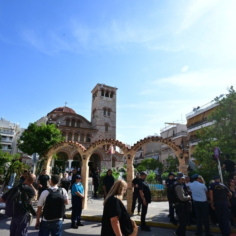 Κηδεία Γιώργου Μαζωνάκη