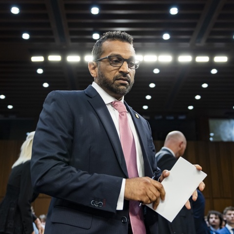 Ο διευθυντής του FBI, Κας Πάτελ