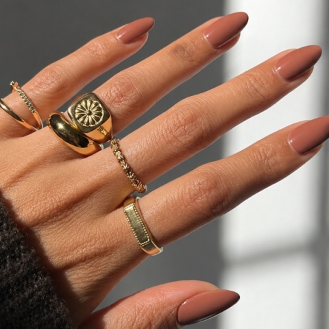 Cappuccino nails