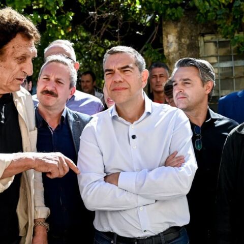 Ο Αλέξης Τσίπρας επισκέφθηκε το Γεντί Κουλέ στη Θεσσαλονίκη, χαρακτηρίζοντας την εξαίρεσή του από το σχέδιο εμπορευματοποίησης «συλλογική νίκη»