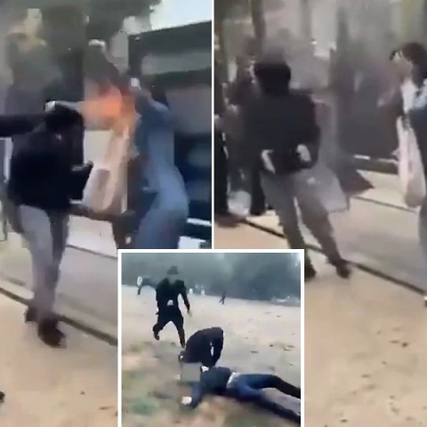 Σοκαριστικό περιστατικό στη Μασσαλία με επίθεση διαδηλωτή σε γυναίκα με αυτοσχέδιο φλογοβόλο - Πάνω από 1.700 συλλήψεις και εκτεταμένες ταραχές σε όλη τη Γαλλία