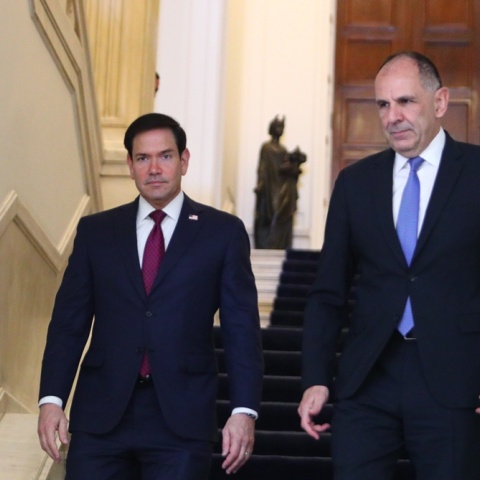 Μάρκο Ρούμπιο και Γιώργος Γεραπετρίτης